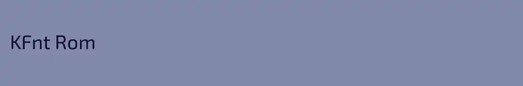 KFnt Rom